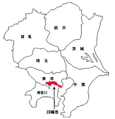 川崎市地図